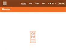 Tablet Screenshot of capamaumere.com